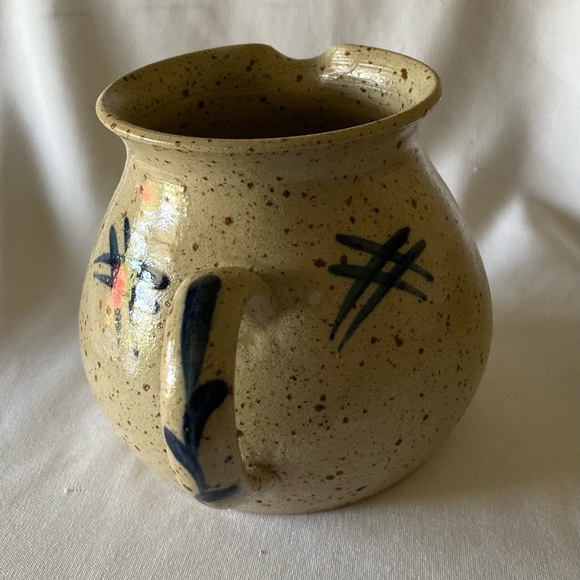 Gorgeous Graessel Art Pottery Pitcher French Pottery Signed - Picture 2 of 10